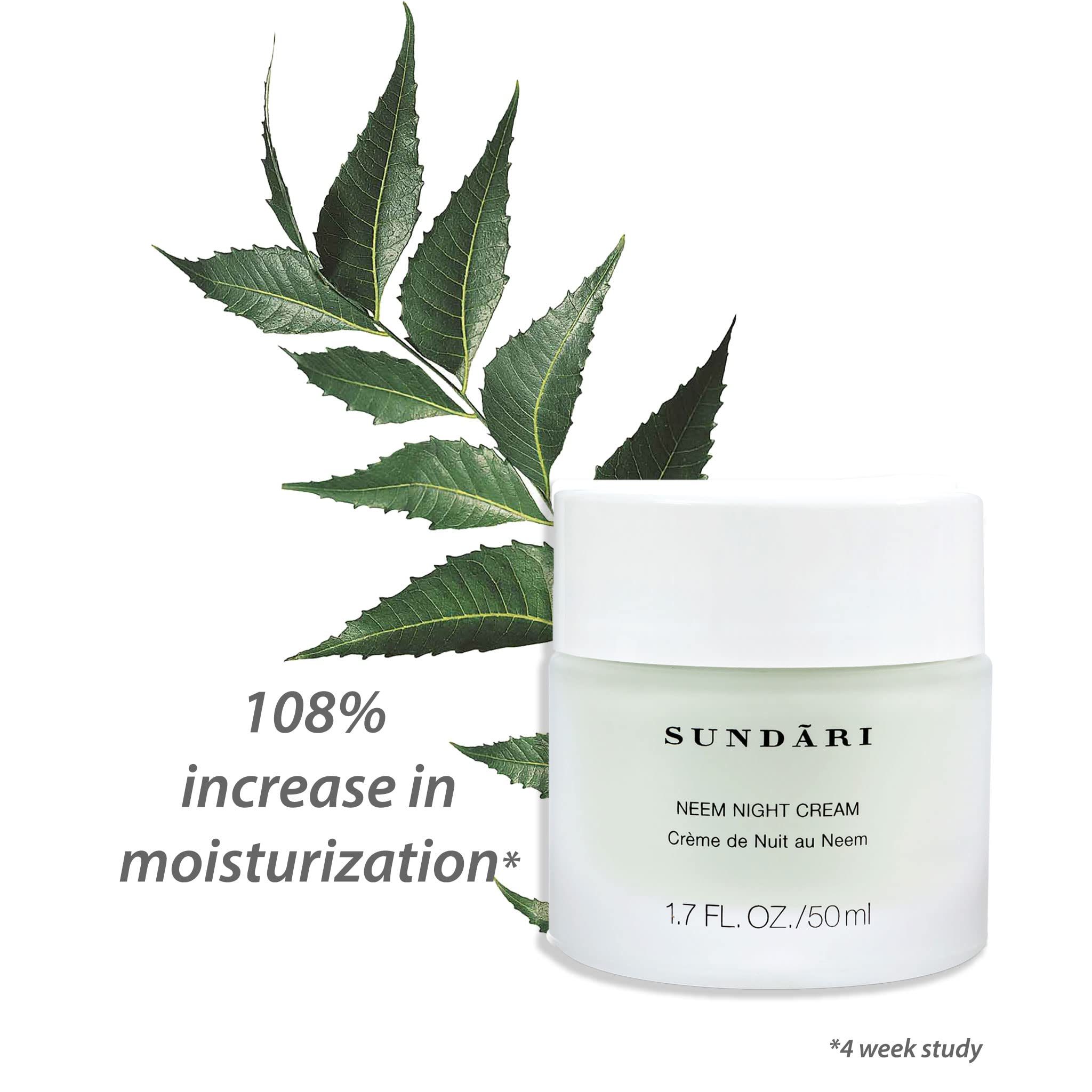 Sundari Neem Night Cream, 1.7 Ounce